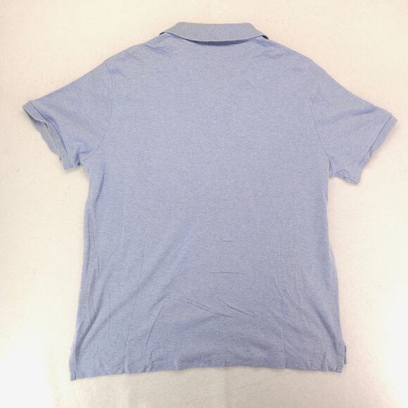 Polo Ralph Lauren Custom Slim Fit Collared Short Sleeve Polo Shirt Mens XL Blue - Picture 9 of 9